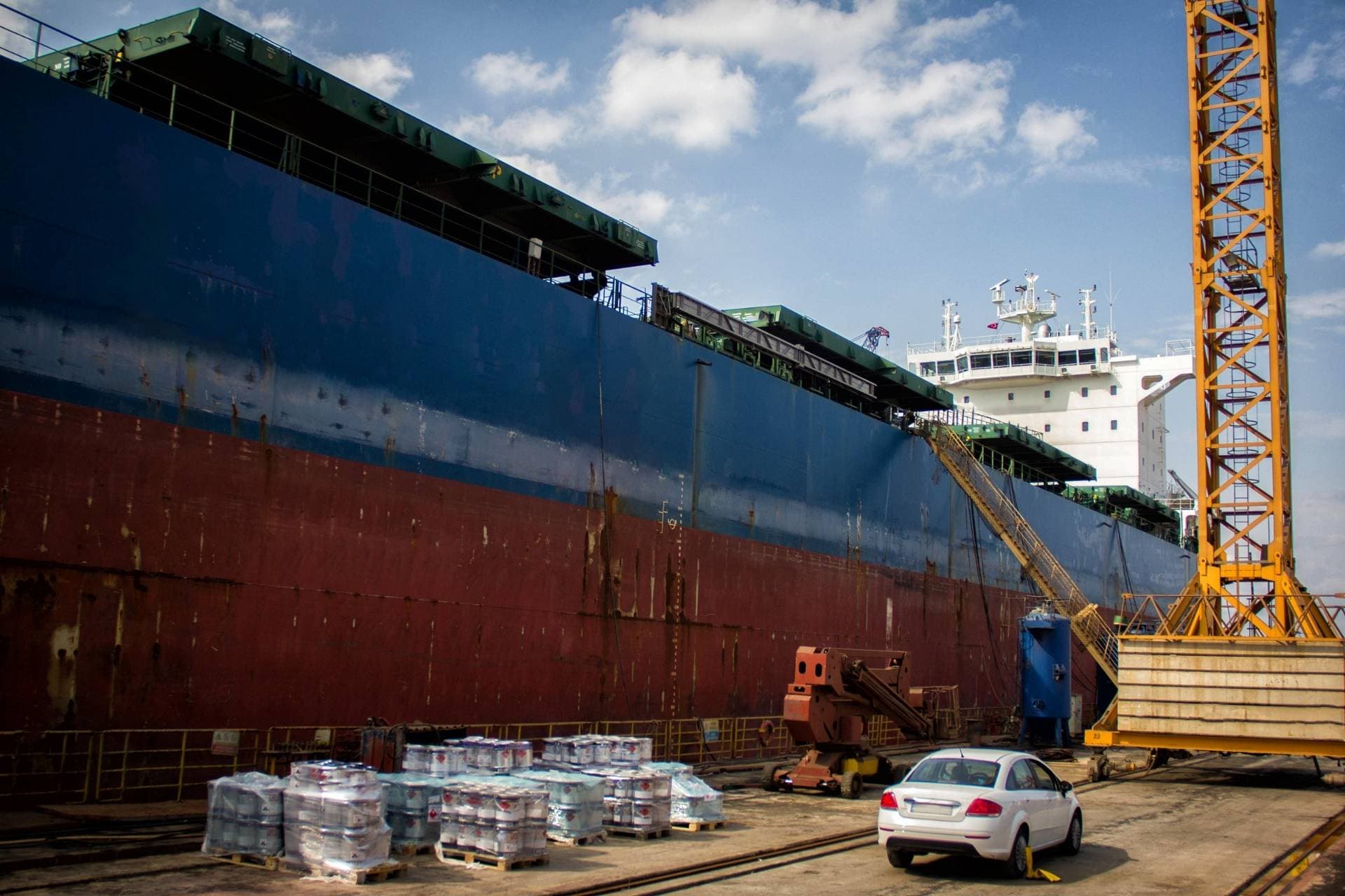 Marine Industry: Belzona application 1